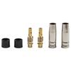 Seamless Soldering M6 0.6 Mm 15AK Gas Nozzles Welding Nozzle Kit DIY Welding Needs Easy Installation Great Heat Conductivity