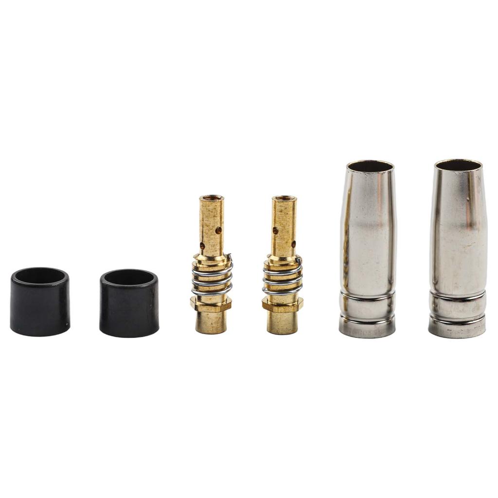 Seamless Soldering M6 0.6 Mm 15AK Gas Nozzles Welding Nozzle Kit DIY Welding Needs Easy Installation Great Heat Conductivity