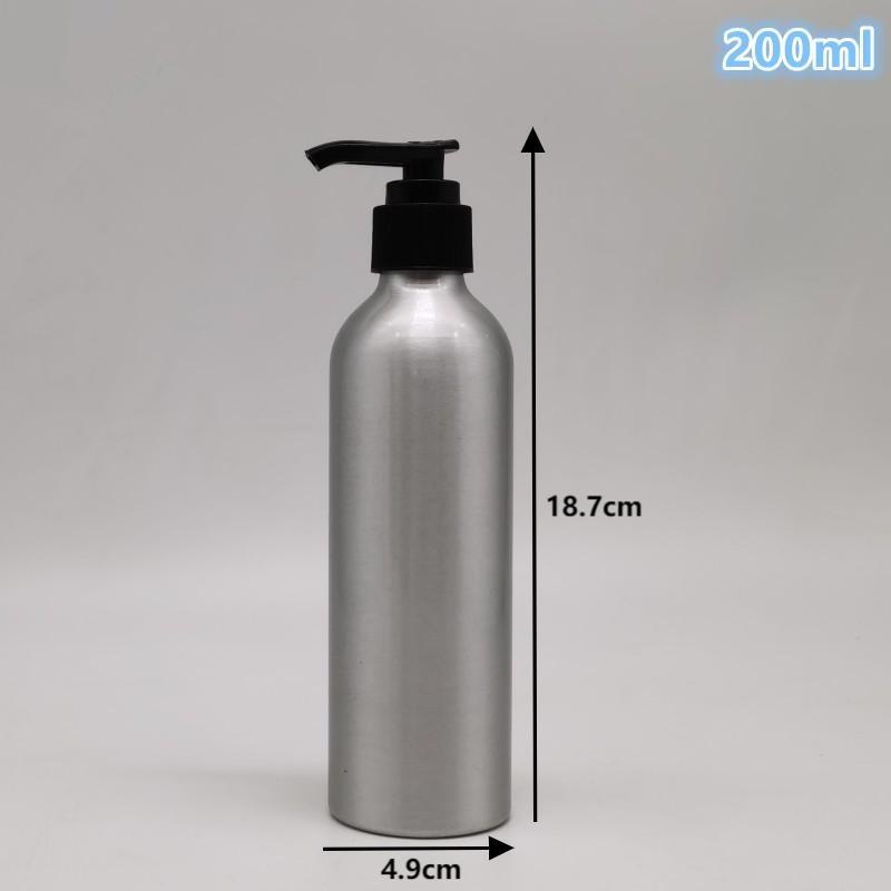 Refillable Foaming Soap Dispenser Portable Rustproof Aluminum Press Bottle Shampoo Shower Bottles Kitchen Bathroom Accessories