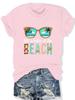 Women's Cross-Border Fashion Round Neck T-Shirt