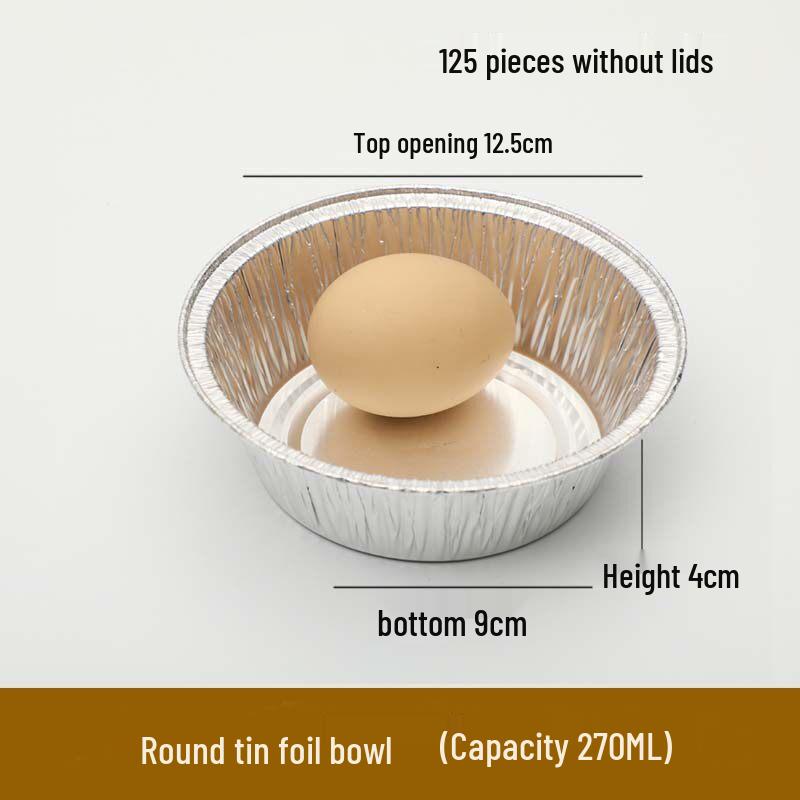 Multipurpose Disposable Aluminum Foil Baking Cups