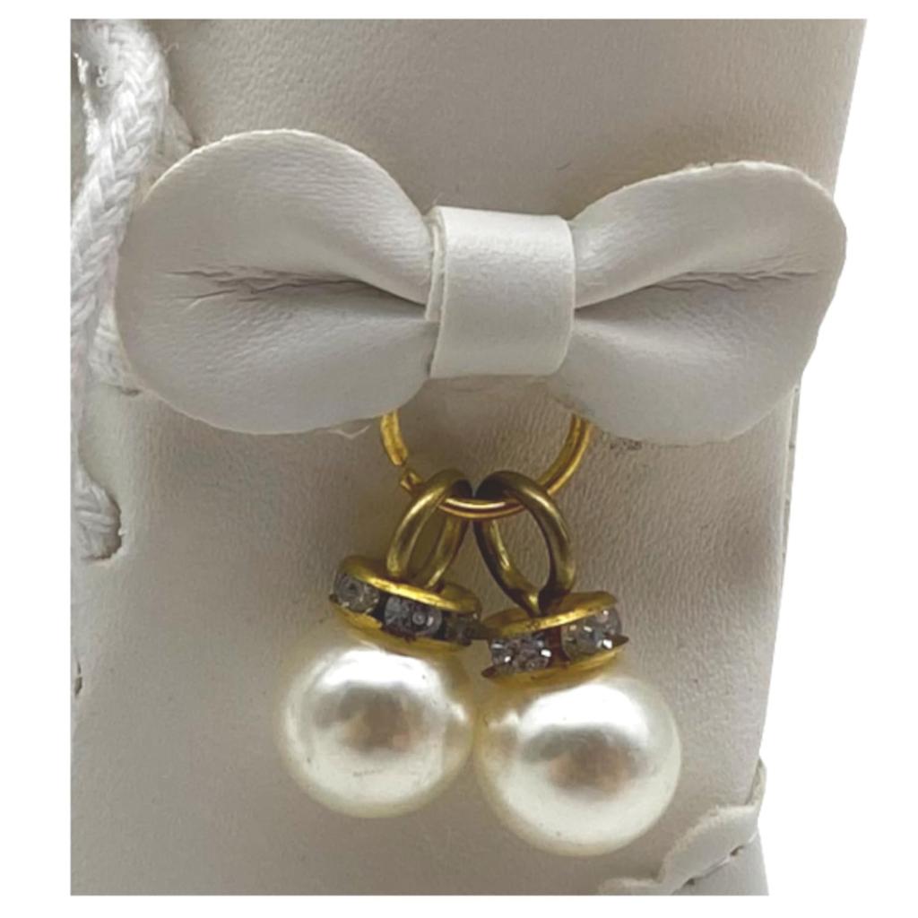 OLYOLY [2-teiliges Set] 13 Puppenschuhe, Plateau-Stiefeletten, High Heels, Niedliche Puppenkleidung, Miniatur-Puppenoutfit, Schleife, Dienstmädchenkleid, Figur,