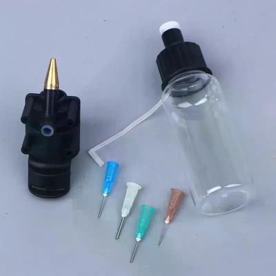 Airbrush Kit With 50ml Special Bottle & 0.2mm/0.3mm/0.5mm/0.8mm Disposable Nozzle No-Clean Air Brush Tool Spray Module