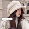 Vintage Fisherman Hat With Fleece Lining For Winter Casual Warmth