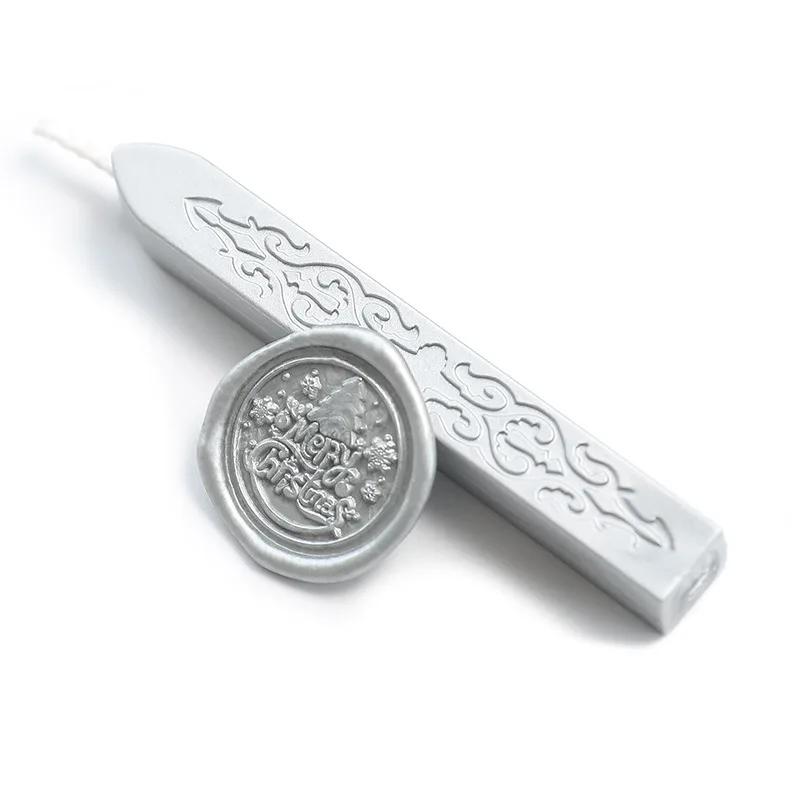 1 Pcs Sealing Wax Stick Retro Seal Stamps For Letter Wedding Invitations 90*10*10mm Vintage Cord Wick Vintage Sealing Wax Sticks