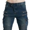 Factory Direct Sales 07 Motorcycle Riding Jeans Men's Straight Loose Motorcycle Anti-fall Off-road Pants Protective Gear