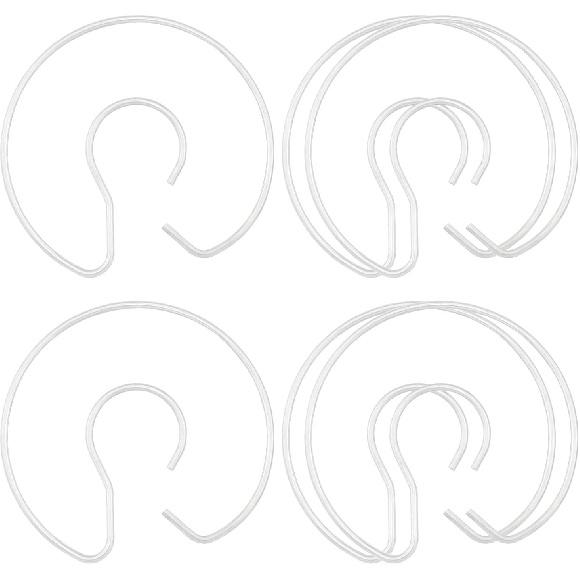 6 шт. Металлический круглый крючок для диаграмм Двойной карманный держатель для диаграмм Кольцо Двойное кольцо для карманных диаграмм Металлическое кольцо для держателя диаграмм Крючок для карманных диаграмм Зажим Держатель для диаграмм Учитель