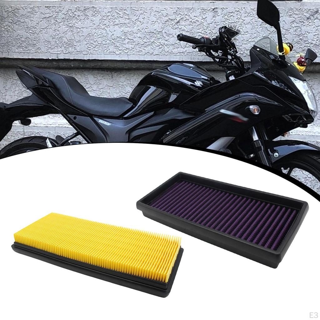 Motorcycle Air Filter Easy To Install for Bajaj Pulsar NS200 200 NS 121314 Yellow