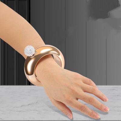 3,5 oz Glattes Edelstahl Armband Flachmann Tragbar zur Aufbewahrung von Whiskey/Alkohol