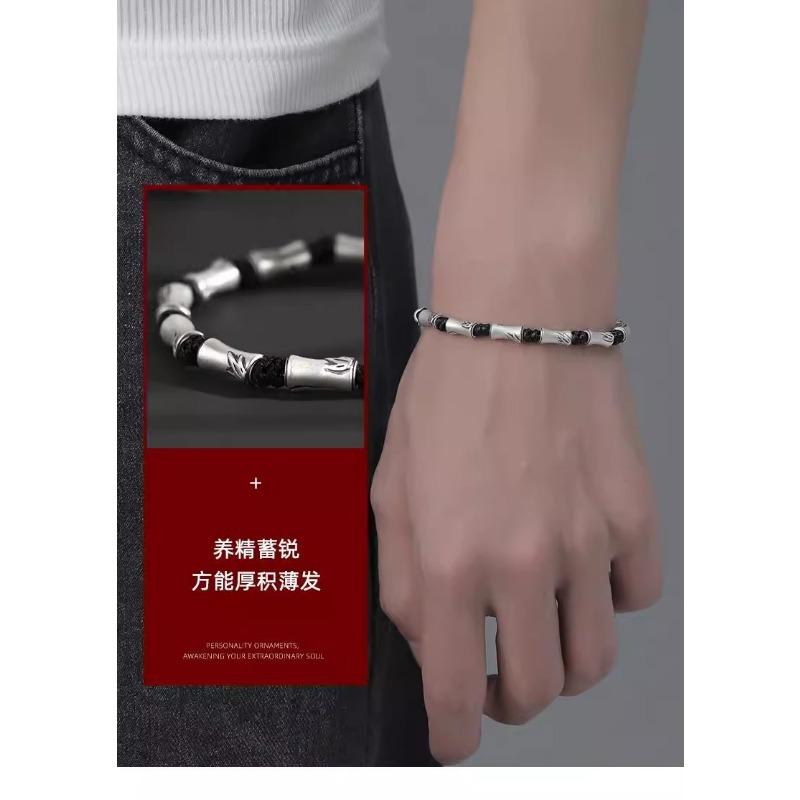 New Chinese Style Bamboo Woven Bracelet Fashion Lucky Jewelry Gift For Unisex