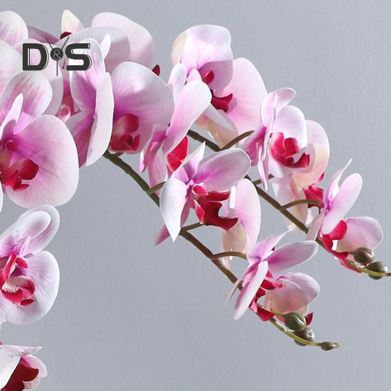 Žiarivé farby Falošná motýľová orchidea Bez zalievania Krásna ručná práca Umelá motýľová orchidea