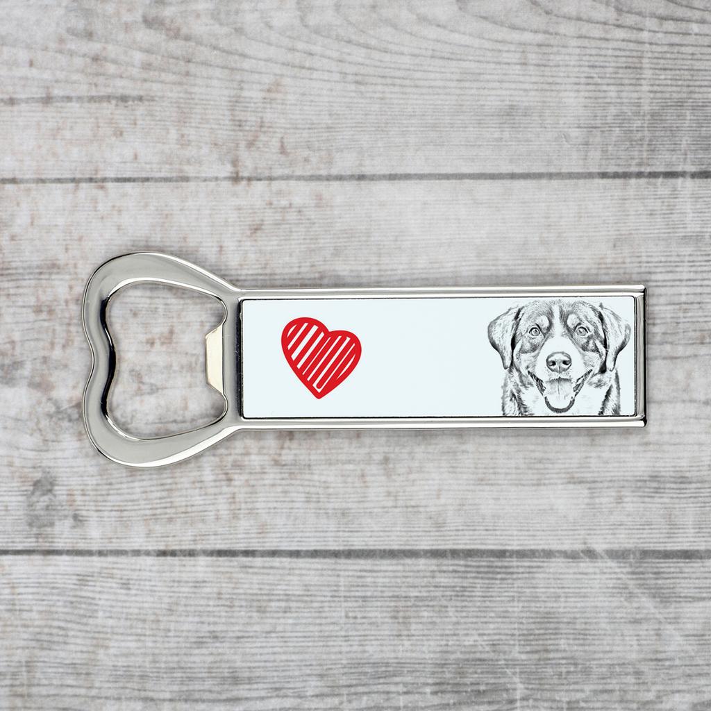 Entlebucher - Otwieracz Do Butelek Z Psem, Personalizowany Otwieracz Na Lodówkę, Wyjątkowy Upominek Dla Mężczyzny Marki Art-Dog