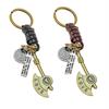 Creative Couple LOVE Axe Keychain: Alloy Axe with Heart and Arrow Pendant Keychain Ring