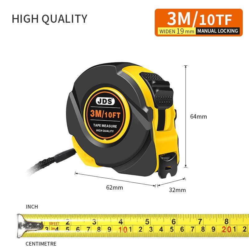 CM/IHCH Tape Measure Drop Resistant Thickened and Hardened 3/5/7.5/10M Tape Measure Measuring Tool