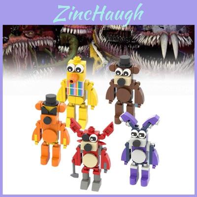 Hochwertiges Fnaf Wu Ye Bären Baustein-Set für Kinder mit farbenfrohen Designs und langlebigen Kunststoffmaterialien