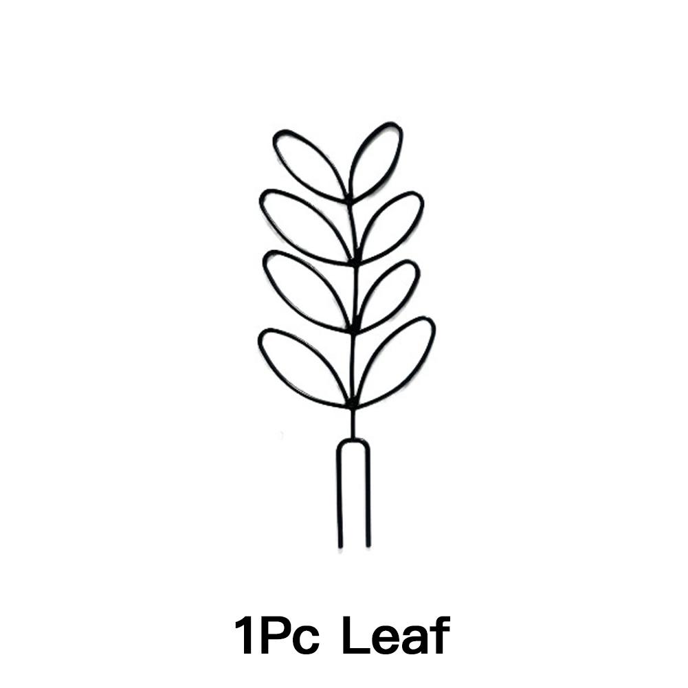 

1/3/6Pcs Plastic Plant Support Climbing Trellis Honeycomb Frame Garden Decoration for Indoor Outdoor Plant Shaping Fixing 1Pc Leaf