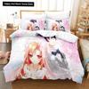 Anime Sword Art Online 3D Bedding Set Duvet Cover Pillowcase Boys Gift Home Textile Bed Linen