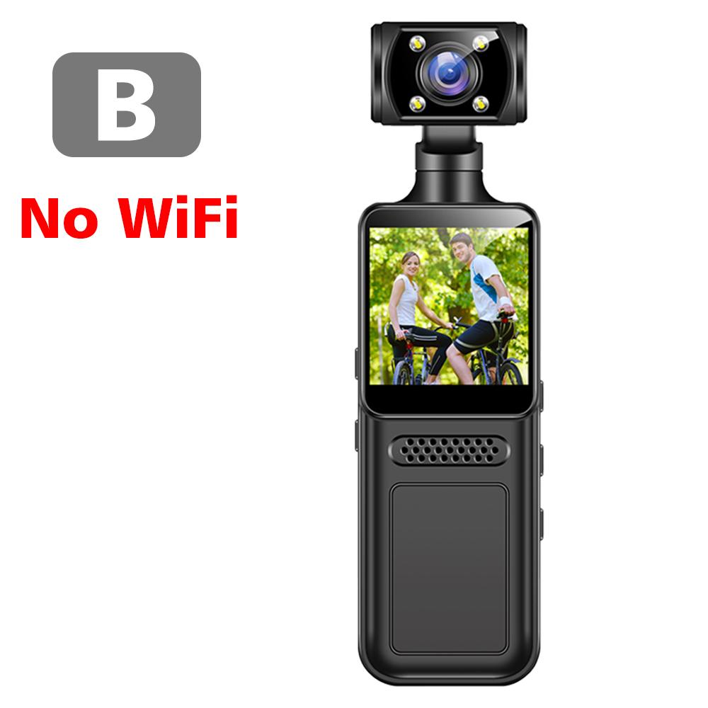 

4K WiFi Ultra HD Камера 180° Обертова Міні-камера Камера для спорту на відкритому повітрі Автореєстратор Підходить для їзди на велосипеді, запису життя тощо.