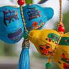 3D Blessing Fragrant Bag Traditional Gourd Car Pendant Chinese Sachet  Festival Decoration