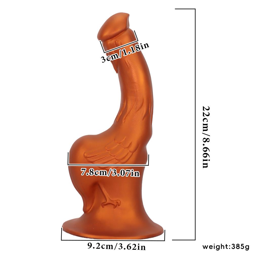 Special Shape Silicone Anal Plug Wearable Butt Toy for Women