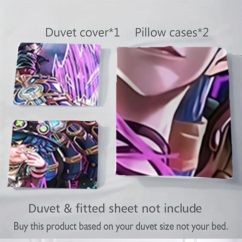3Pcs Fantasy Warrior Trio Bedding Sets For All Sizes New 3D Printed Bed Cover Comforter Duvet Cover Pillowcase Bedroom Decoration