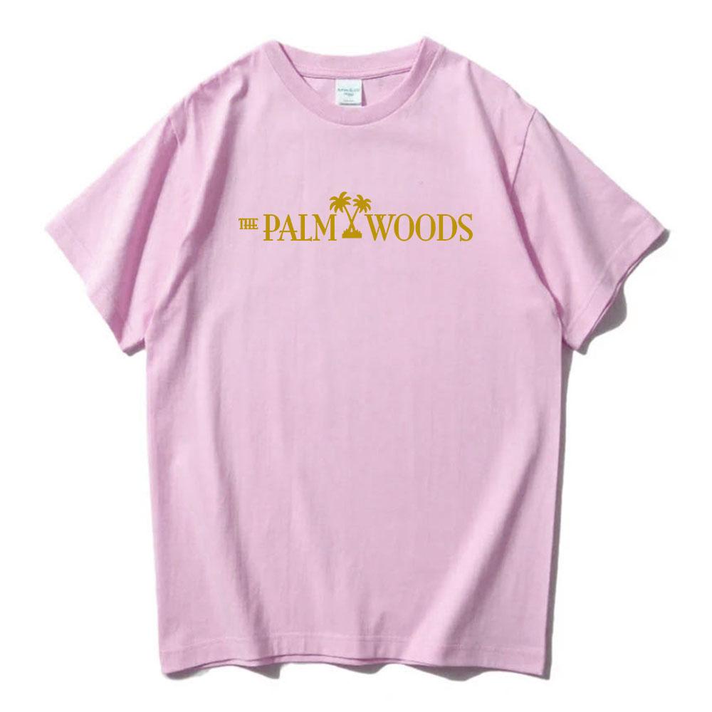 The Palm Woods Tee BIG TIME RUSH Music Group T-shirt Short Sleeve Cotton Female TShirt Round Neck Unisex Streetwear Men Clothing