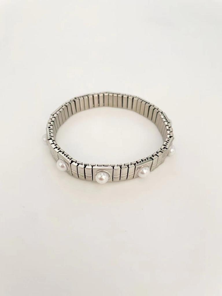 Fashion Bracelet Muse Pearl Premium Niche Elastic Bracelet Bracelet Does Not Fade