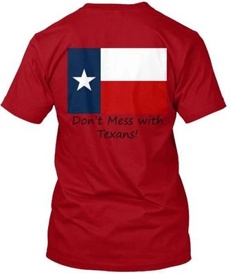 Texas 1836 T-Shirt Hergestellt in den USA Größe S bis 5XL