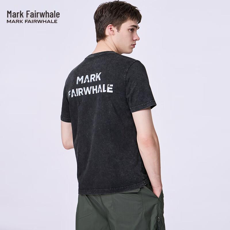 Mark Fairwhale Men s Vintage Washed Cotton Round Neck T-Shirt 2XL