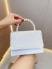 Sequin Stain Pleated Pearl Evening Dress Bag Women's Wedding Advanced Dinner Party Wallet Handbag