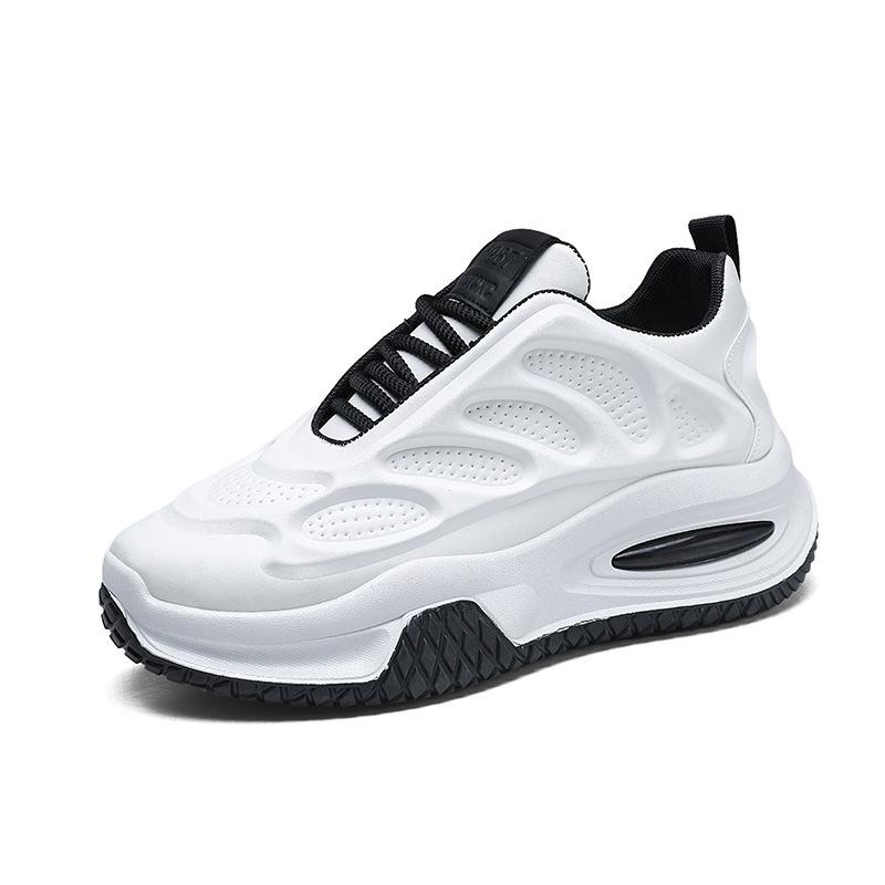 Spring men's shoes platform-soled versatile casual sports shoes trend niche design young students campus