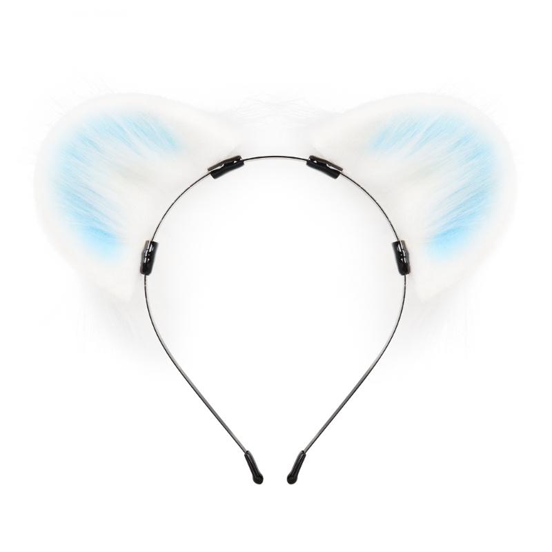 Children's Plush Flying Mouse Ears Hairband Gentle On Skin Headwear Lightweight Headdress For Costume Parties
