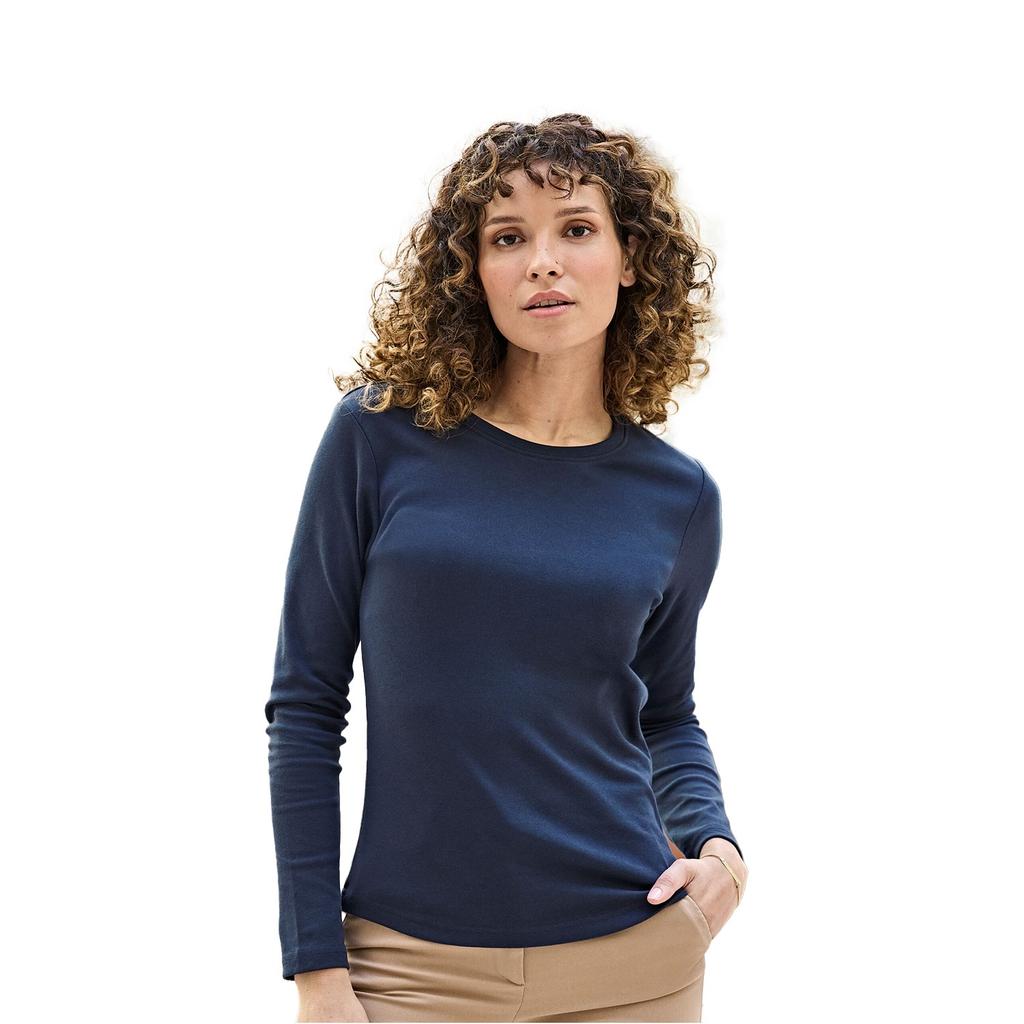 Tee Jays Womens/Ladies Interlock Long-Sleeved T-Shirt