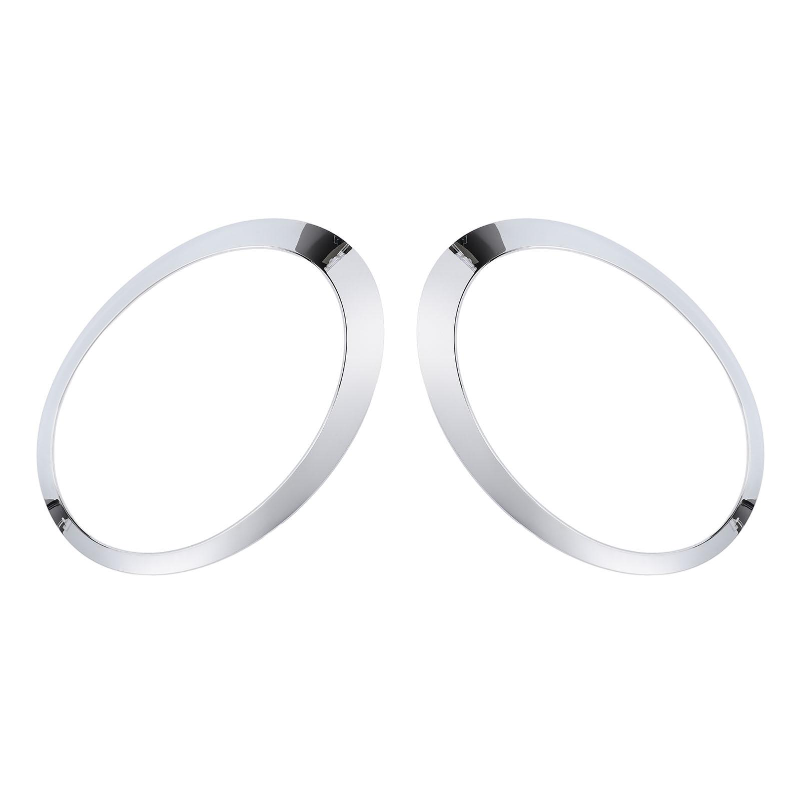 1 пара хромированных устойчивых к царапинам ободков фар 63126917835 для R50 R52 R53 2001–2006