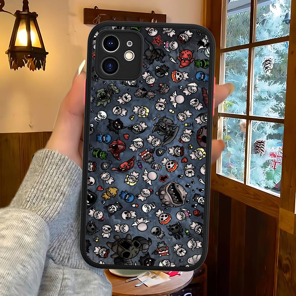 Game The Binding Of I-Isaac Matte Protective Case For IPhone 16 15 14 13 12 11 Pro Max X XS MAX Protection Case