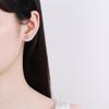 Moissanite Stud Earrings For Women D Color Vvs1 Lab Diamond White Gold Plated 925 Sterling Silver Earring Luxury Jewelry