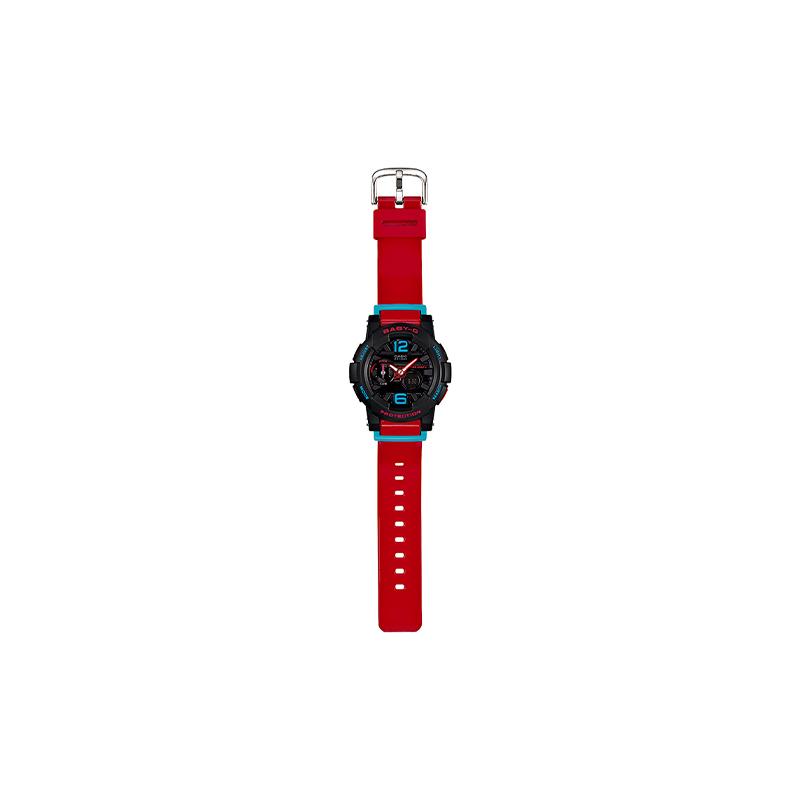 Casio CASIOBABY-G Series Street Style Tide Moon Phase Contrast Color Multifunctional Sports Women's Watch Quartz Movement Resin Strap BGA-180-4B2021