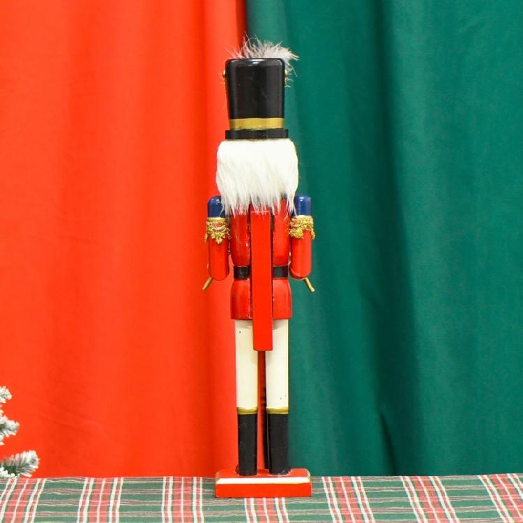 Mehrzweck Nussknacker Soldaten für Weihnachtsornament Handbemalte Holzdekorationen Tragbar für den Haushaltsgebrauch