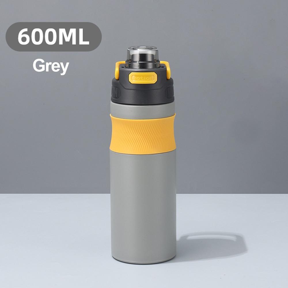 

Бутылки для воды из нержавеющей стали 316 600 мл Вакуумная кружка Модная термокружка для путешествий 600ml серый
