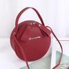 Spring Women's Cute Small Round Crossbody Handbag & Makeup Bag