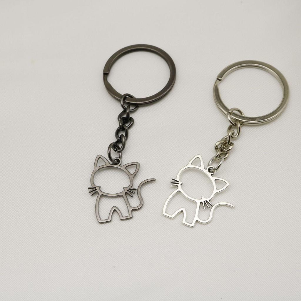 Hollow Cat Keychain Pendant - Popular Design