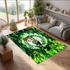 Tappeto Morbido Antiscivolo per Interni con Motivo Calcio Celtic FC, Tappetino Decorativo Sportivo per Camera da Letto