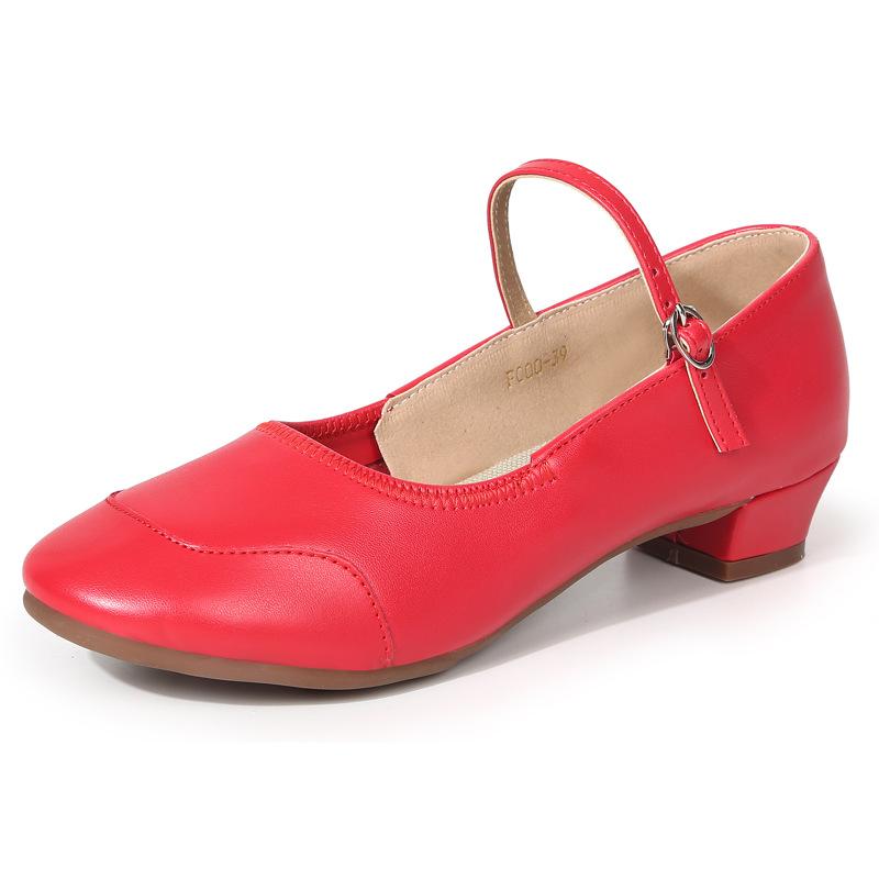 2025 New Latin Dance Shoes Square Dance Shoes Soft-soled Dance Shoes Women's Modern Dance Shoes Performance Teacher Shoes