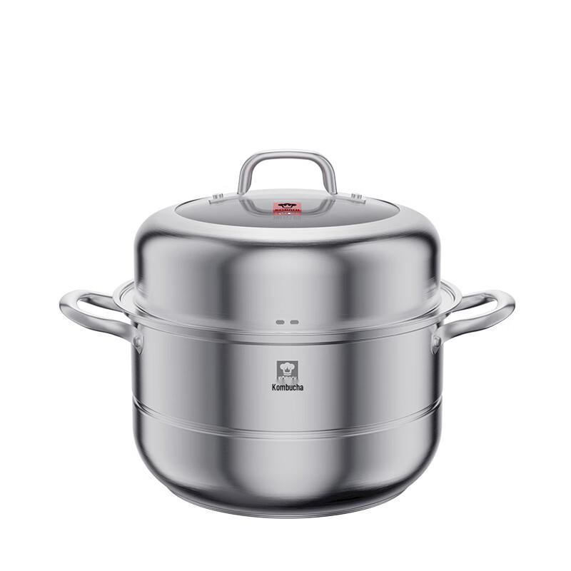 Kangbach 26cm Double-Layer Stainless Steel Steamer Pot