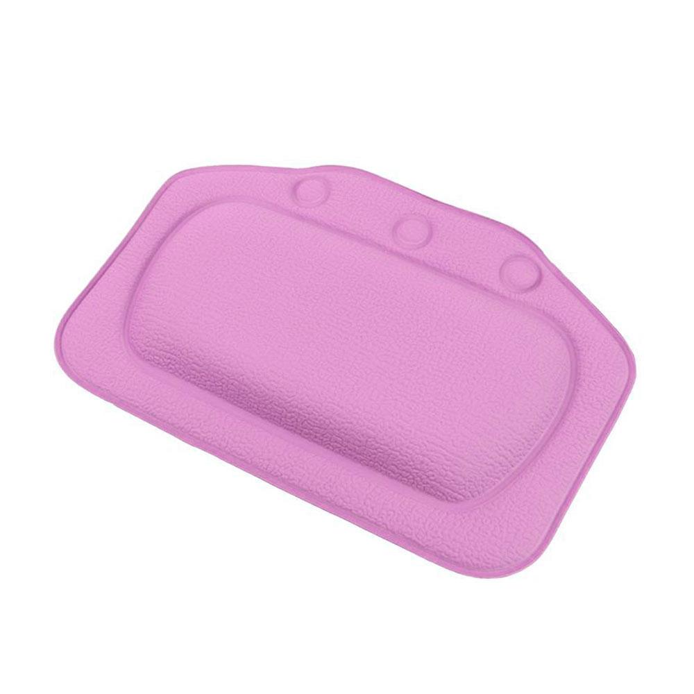 Soft Portable Bathtub Bath pillow Pillow Headrest Waterproof With Suction Cups PVC Bath Pillows Cushion Head Neck Rest Pillows