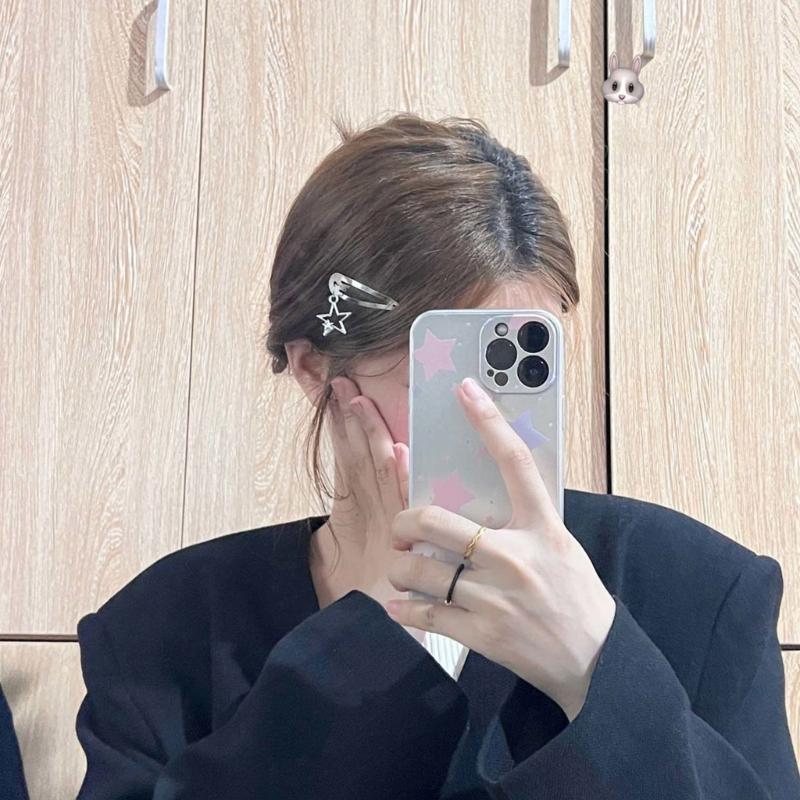 Y2k Star Pendant Hairpins Cute Hair Clips Fashion Hairpins Hair Accessories Hair Pin Alloy Material Gift for Children