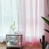 1/2Pcs Rod Pocket Voile Sheer Curtain Door Drape Shades  Living Room Bedroom Kitchen Decoration
