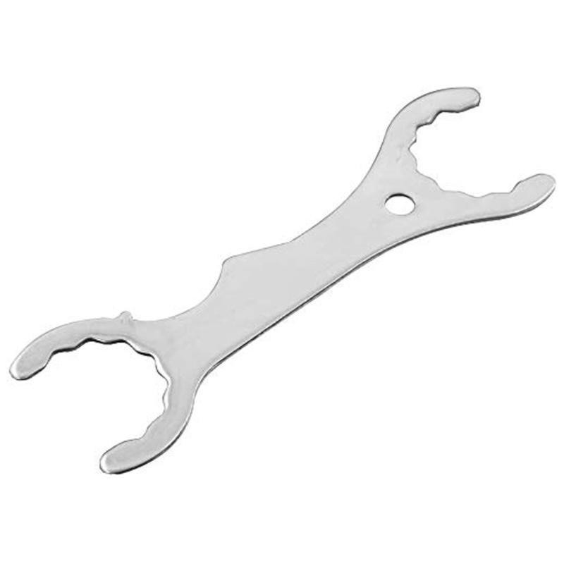 Beer Spanner Wrench Stainless Steel Texture for Brewing and Draft Beer Faucet Installation in Restaurants and Kitchen 1