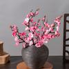 1/3pcs Artificial Flowers Spring Plum Blossom Peach Branch Silk Home Room Wedding Party Decorations Festival Garland Accessories