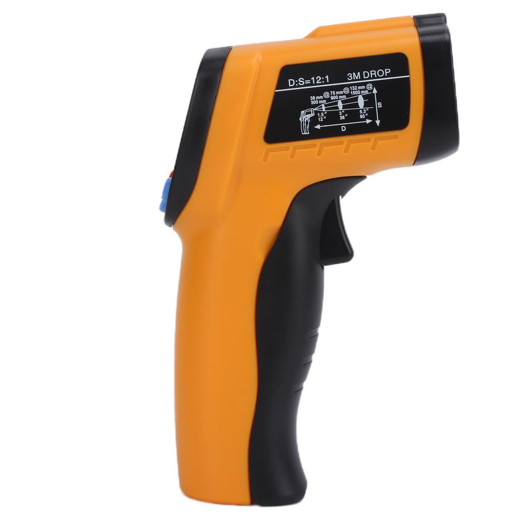 GM550 Thermometer LCD Industrial Digital Thermometer with Infrared Aiming High Accuracy and Large